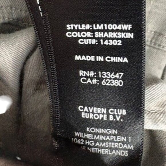 Liverpool Jeans Classic Denim Jacket Stretch Slub Twill - Sharkskin (Gray) - XL - Picture 15 of 15